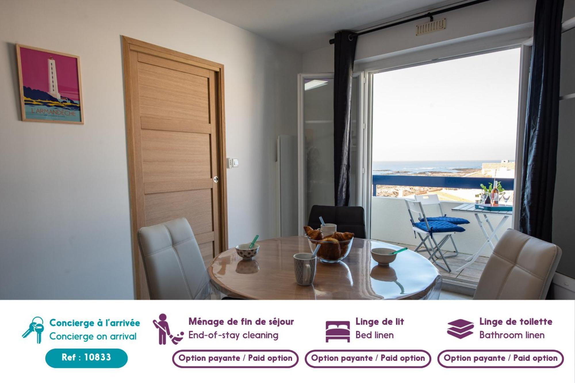 Vue Mer ! Appartement Pour 4 Les Sables-dʼOlonne Buitenkant foto